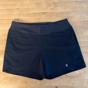 Title Nine Original Anti-Run Shorts (5" Inseam), Black, Size XL